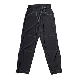90s y2k vintage MEC hiking pants black nylon utility Mountain Equipment Co-op.